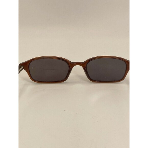 Vintage Romco 4 1/4 5 1/2 Brown Eyeglasses Frames Only - Picture 7 of 7